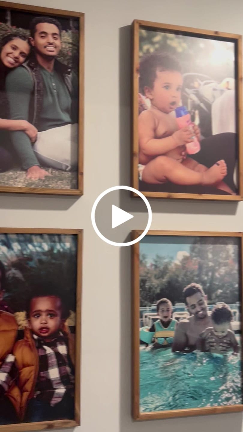 Customer video review of Framed photo
