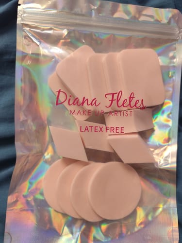 Customer photo review of 15 Esponjas Libre De Látex