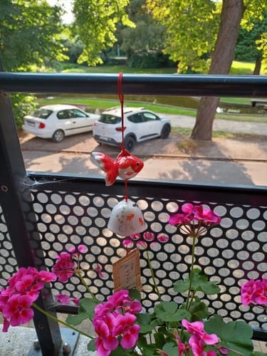 Customer photo review of Carillon à Vent Poisson Rouge