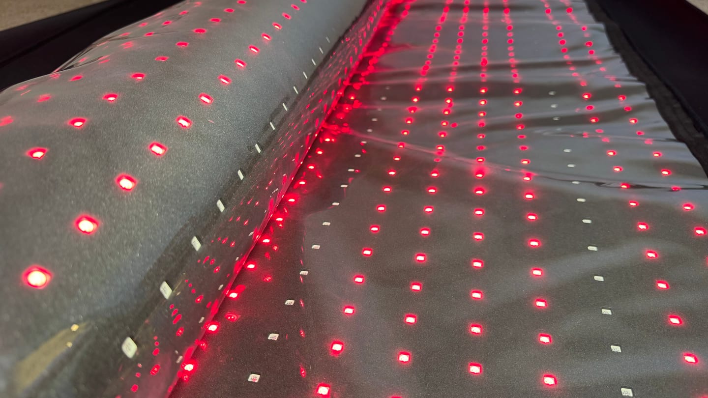 Customer photo review of RLB BlinkRecover - Red Light Therapy Full Body Bag