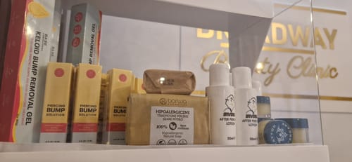 Customer photo review of Piercing Bump & Keloid Treatment Oil Wholesale (Custom)