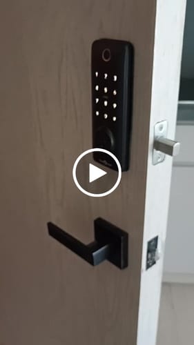 Customer video review of Cerradura Inteligente TOCK250X-TS