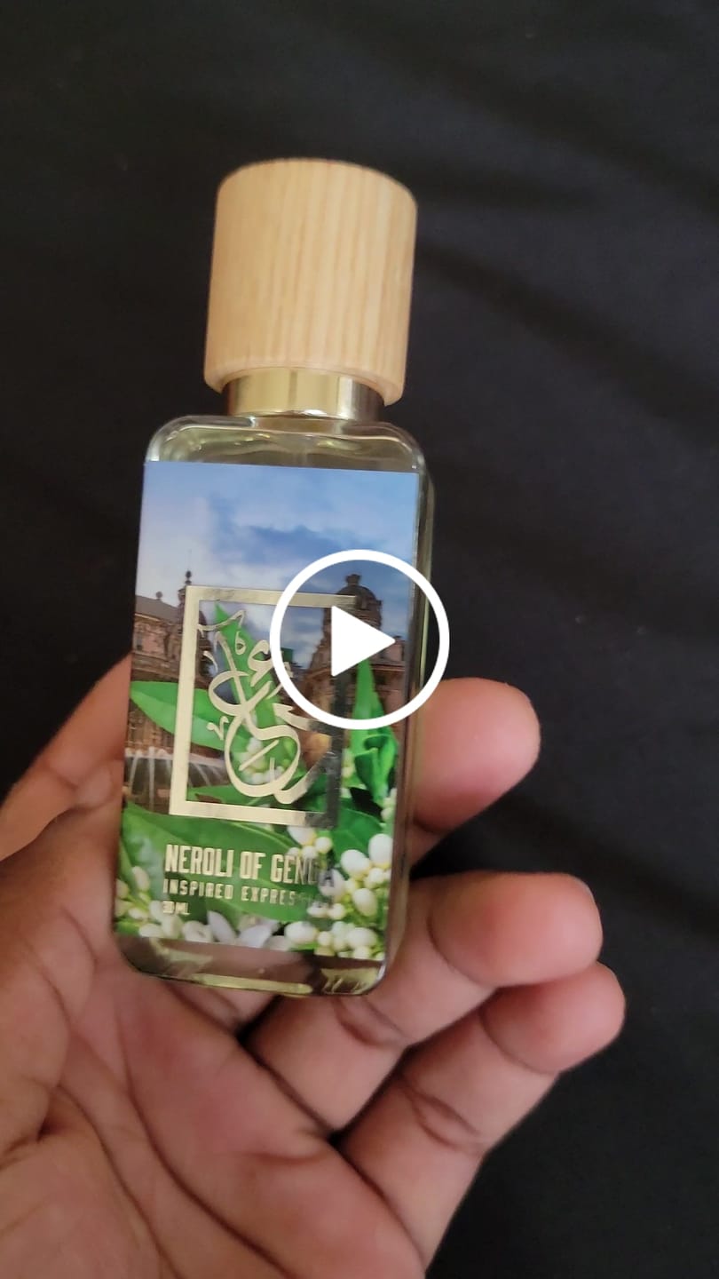 Customer video review of Neroli of Genoa