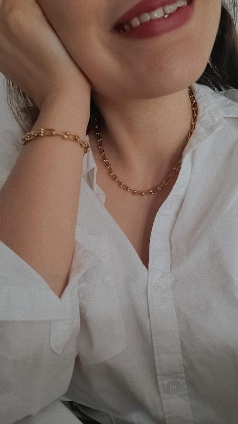 Customer photo review of Pulsera Tifany