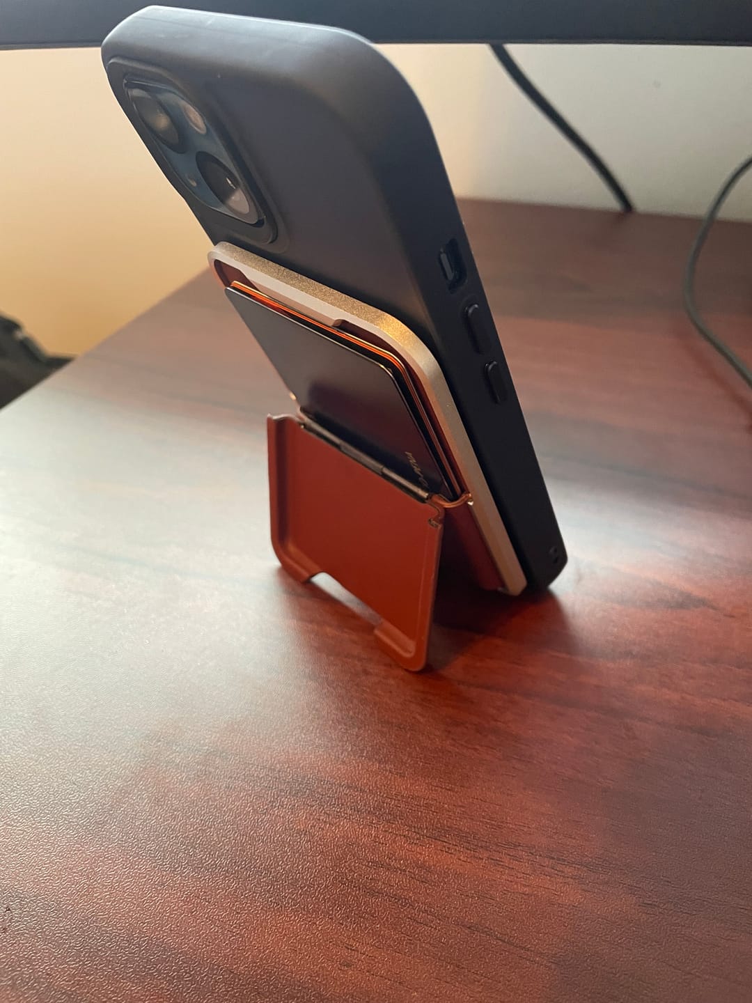 Customer photo review of MAGSAFE WALLET