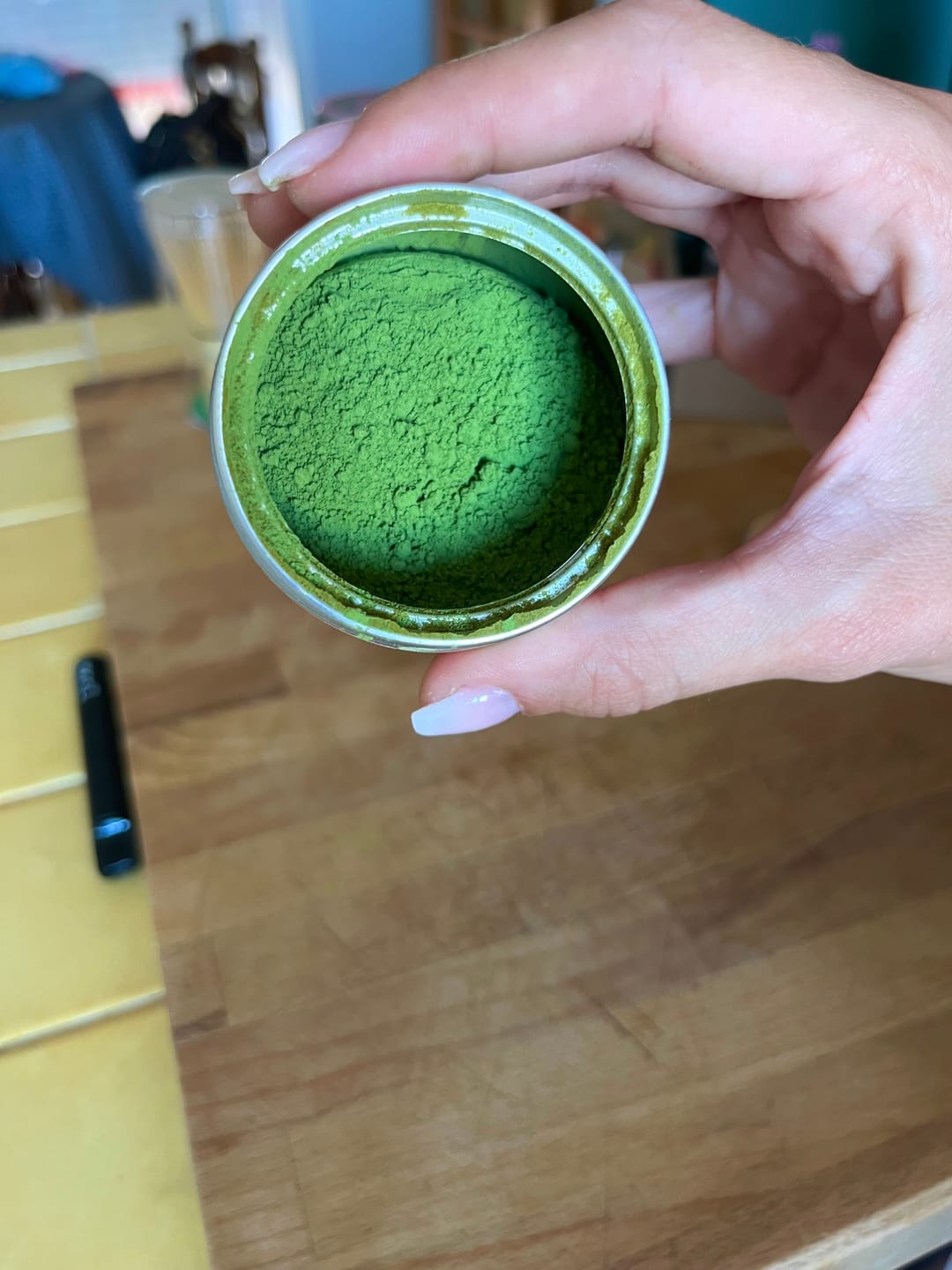 Customer photo review of Matcha Mangue 🥭