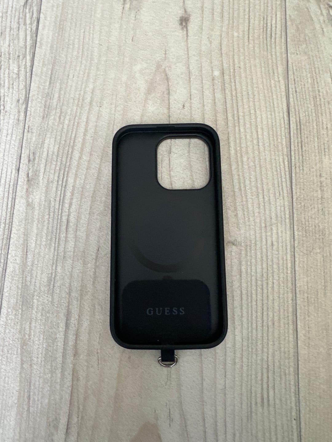 Customer photo review of Guess Printed Stripes Case MagSafe