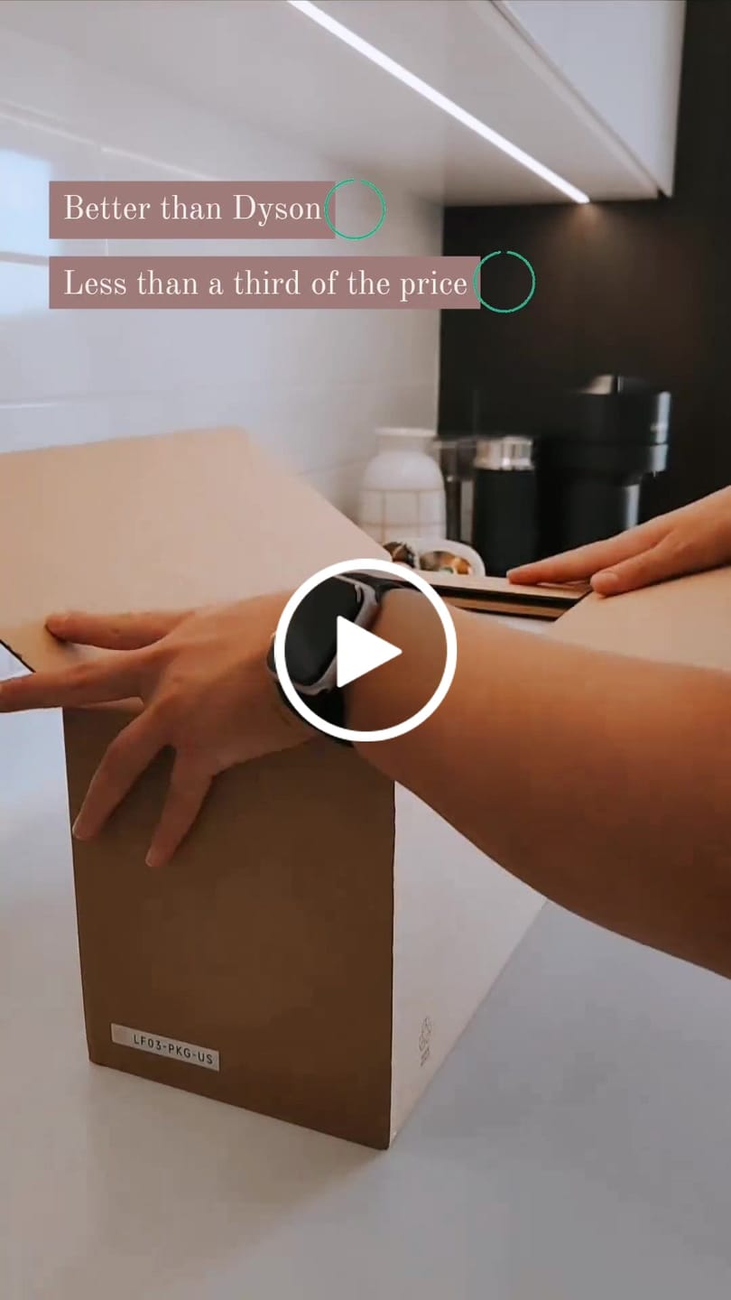Customer video review of Laifen Swift Special · High-speed hair dryer (3 nozzles)
