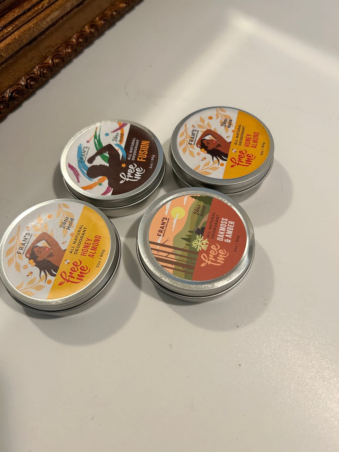 Customer photo review of FreeMe All Natural Deodorant