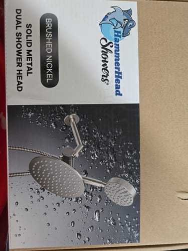 Customer photo review of 1-Spray Dual Shower Head