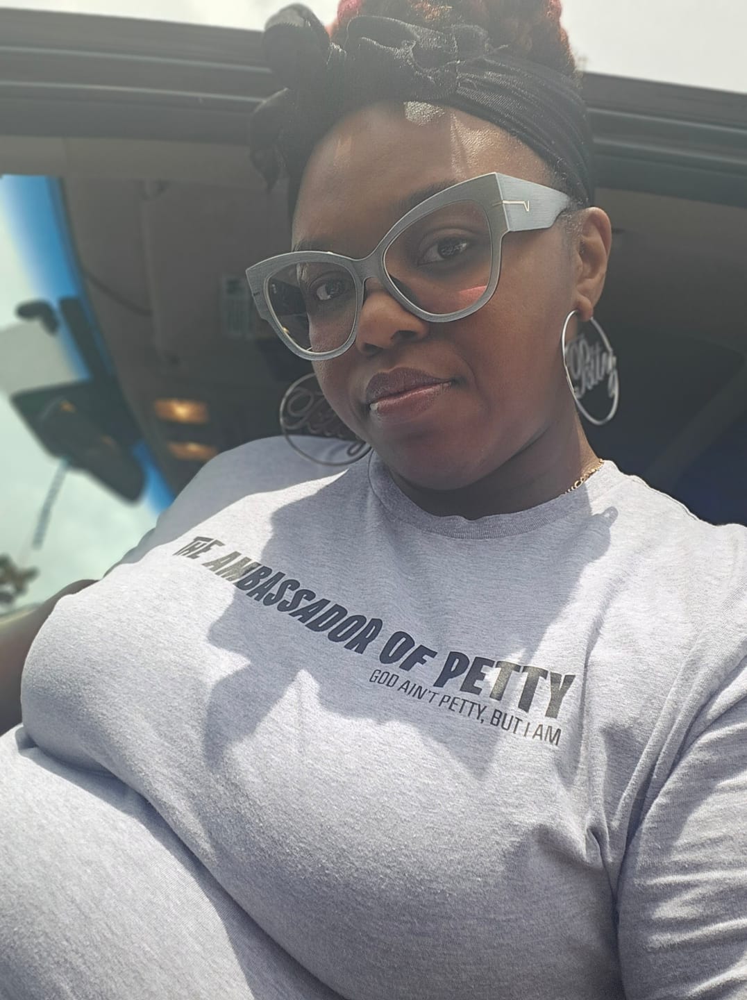 Customer photo review of The Ambassador of Petty Unisex Tee