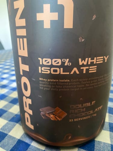 Customer photo review of +1© Whey Protein Isolate (1kg)