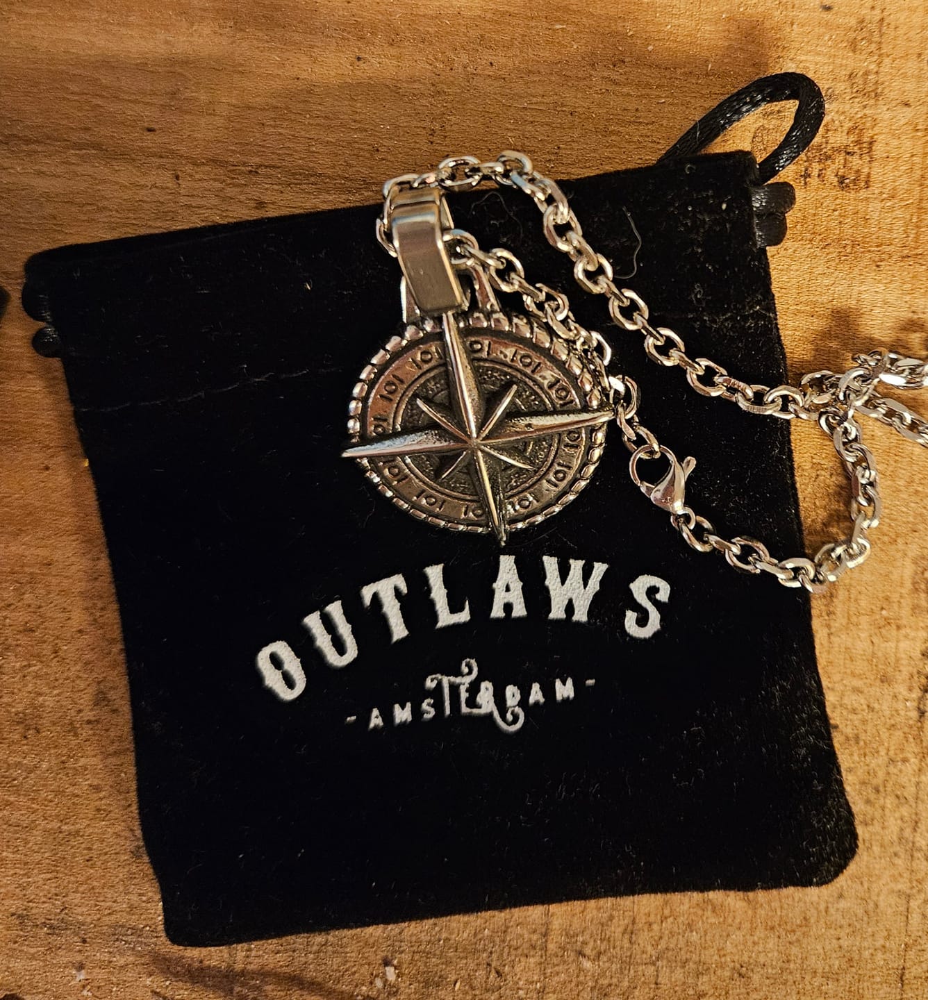 Customer photo review of Compass of Life - Necklace
