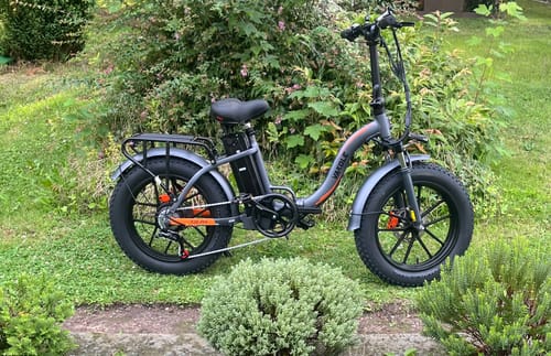 Customer photo review of Vakole Y20 Pro 20" Foldable Step-through Electric Fat Bike with 20Ah Samsung Battery Support APP [Pre-Order]