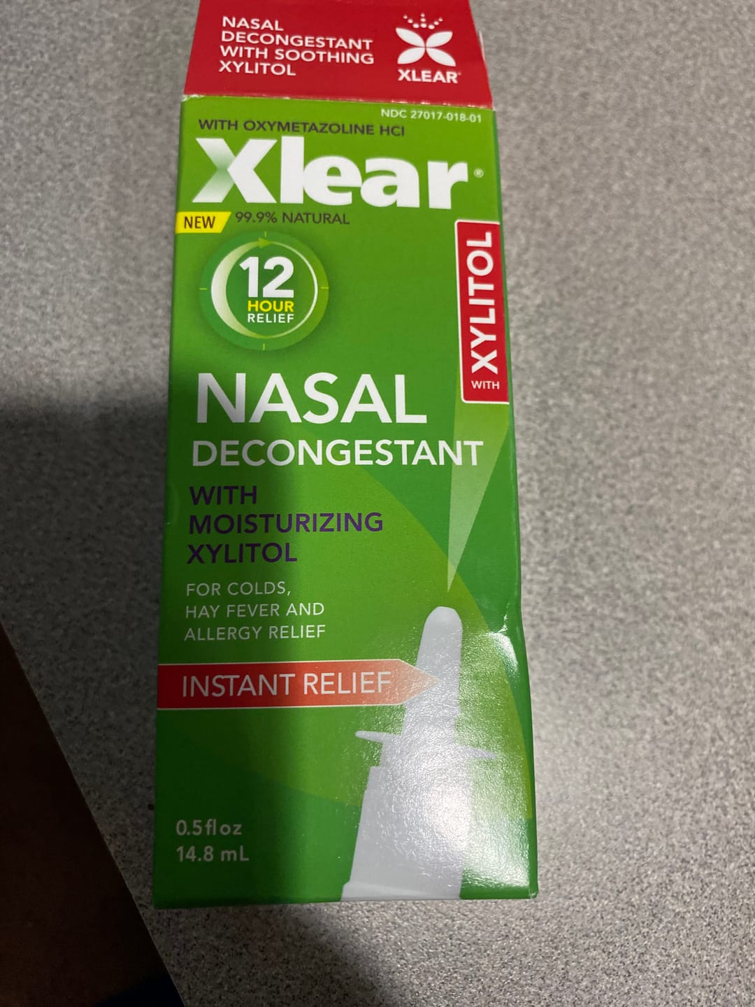 Customer photo review of ImmuneMist® Nasal Cleanse