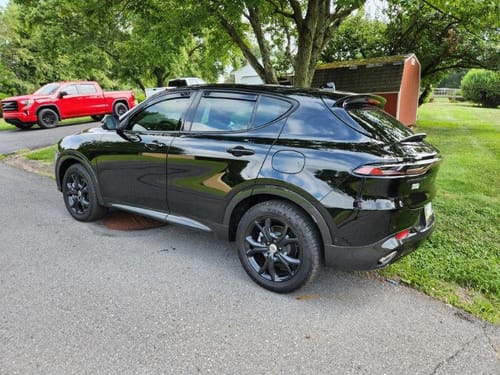 Customer photo review of Fits 2023-2025 Dodge Hornet In-Channel Window Visors Rain Guards Shade Deflectors