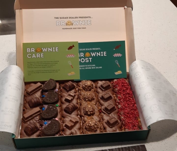 Customer photo review of Mega classic brownie