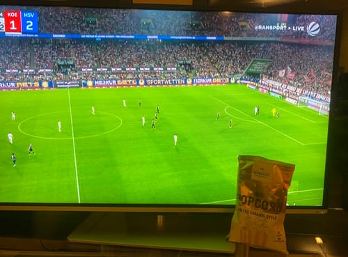 Customer photo review of Bio Popcorn Salted Caramel Style
