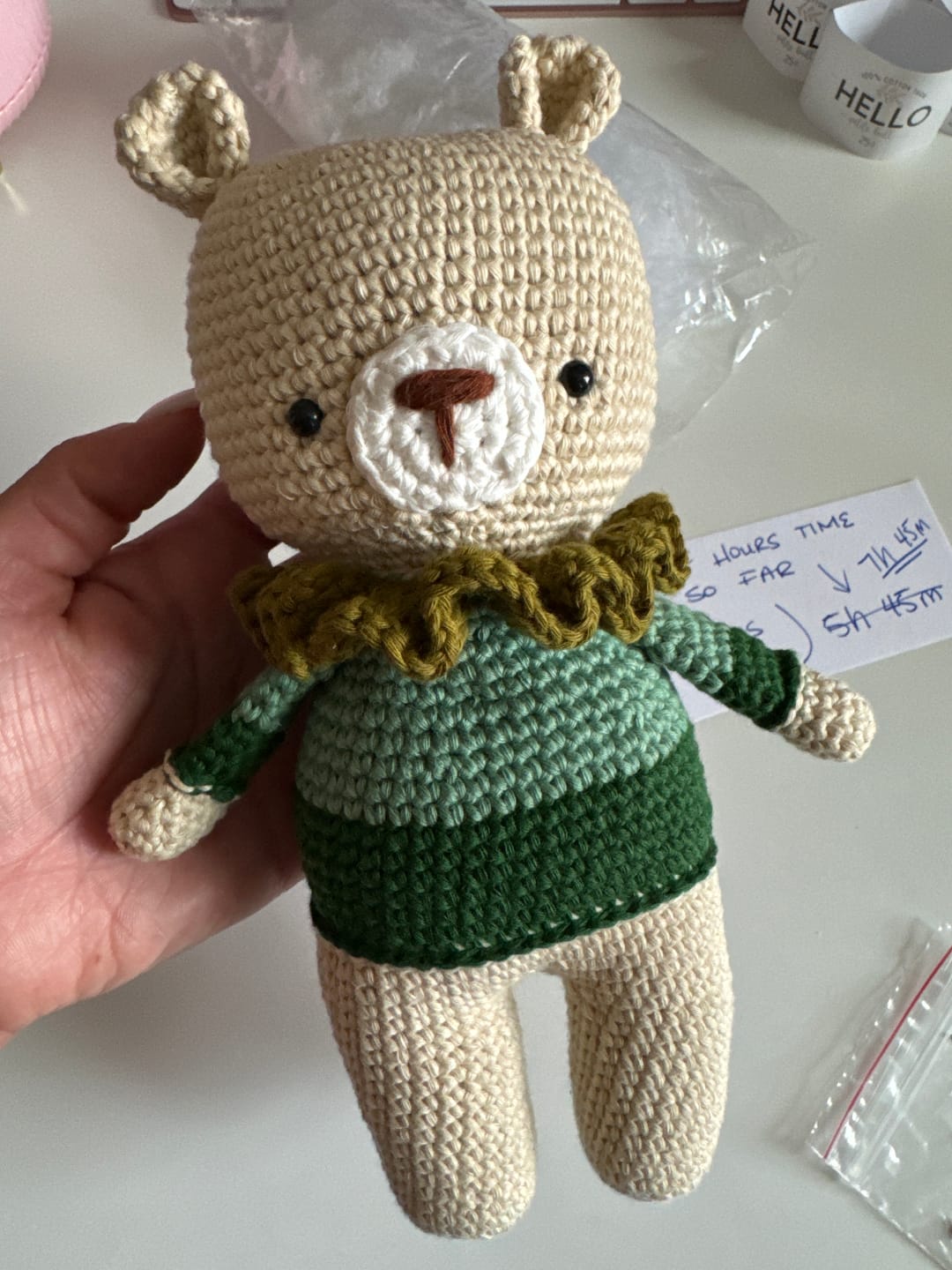 Customer photo review of Amigurumi Subscription Box