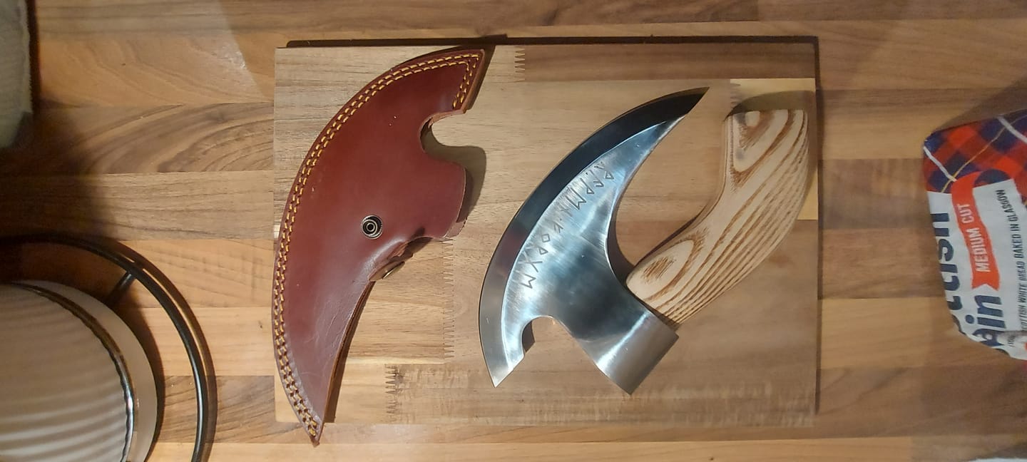 Customer photo review of The Original Pizza Axe