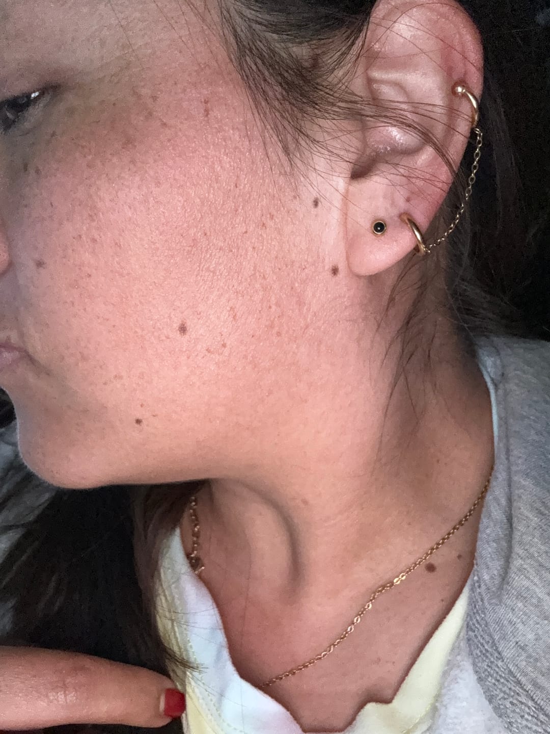 Customer photo review of Ear cuff con extensión