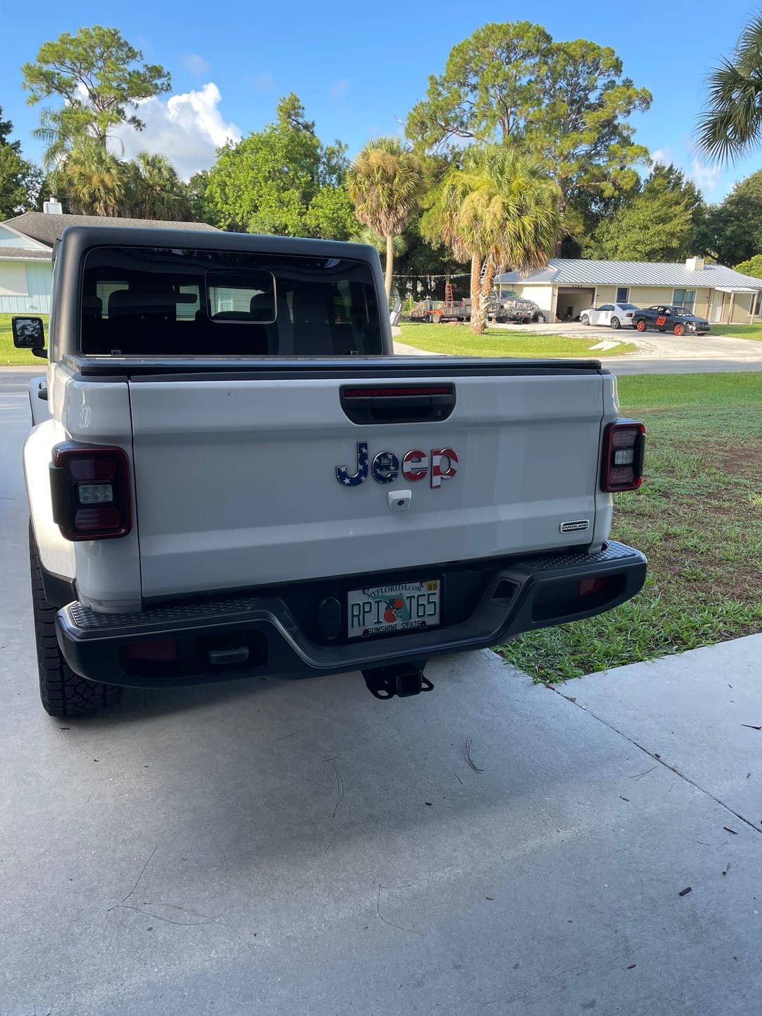 Customer photo review of Fender Vent Decal Set | American Flag - fits Wrangler JL & Gladiator JT