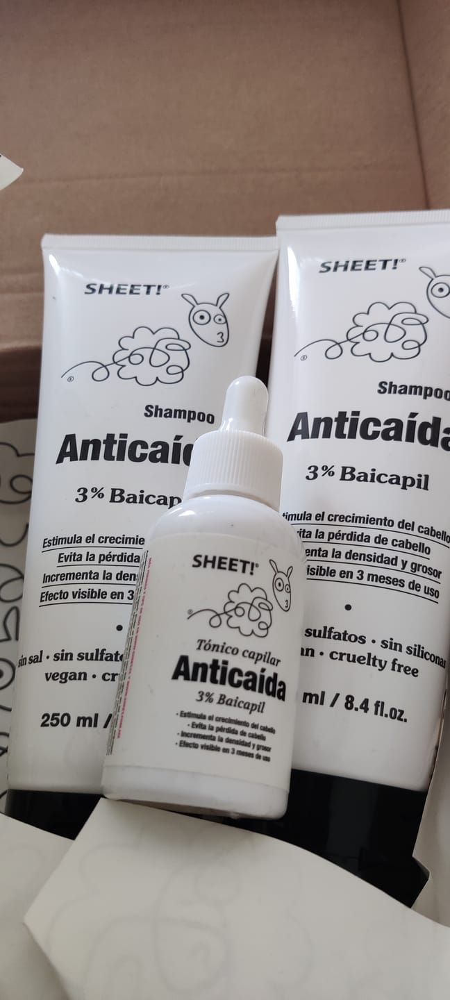 Customer photo review of Anticaída para 3 meses