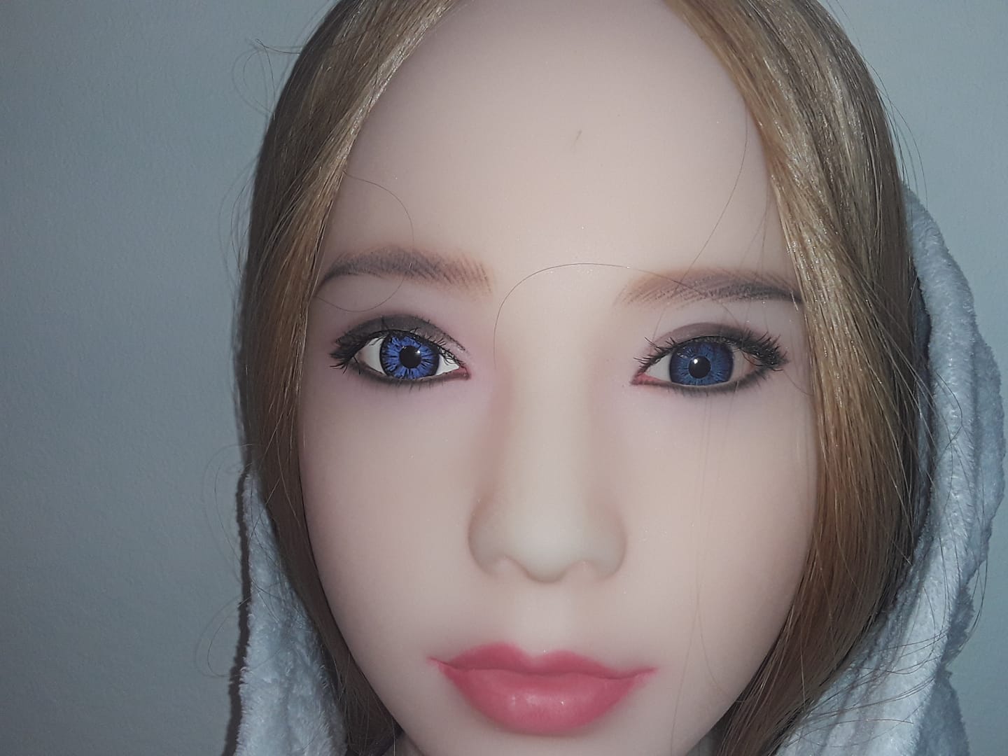 Customer photo review of Realistic Sex Doll Eyes Adult Love Doll Eyes