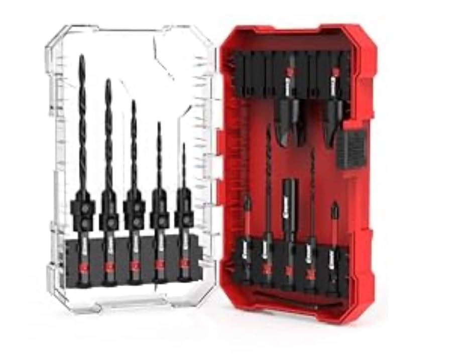 Customer photo review of 15/24PCS Countersink Drill Bit Set with Storage Box