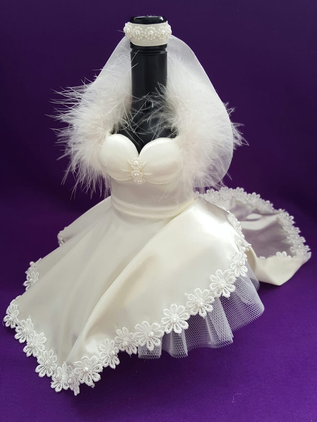 Customer photo review of Plain Dress Net Fabric