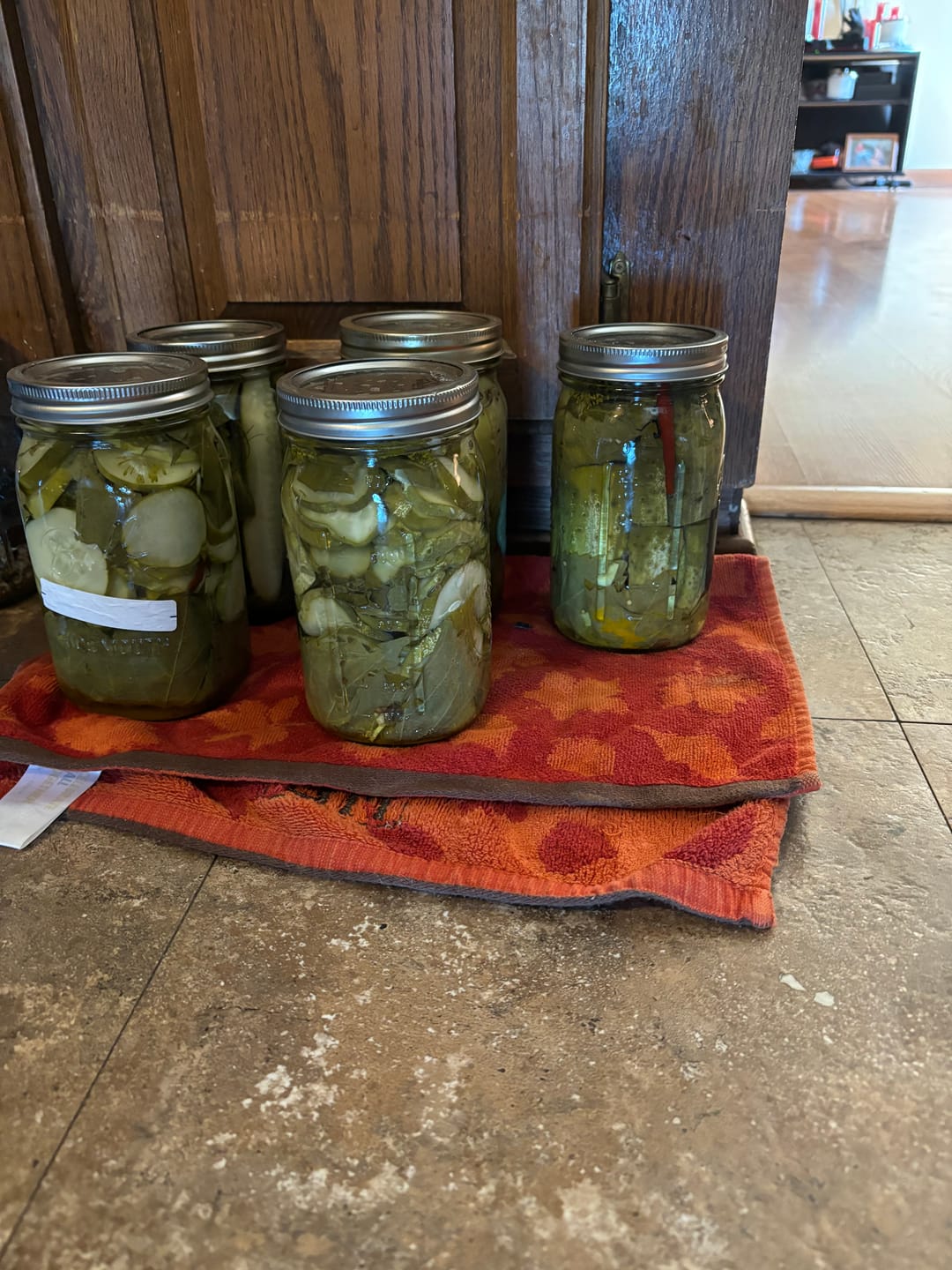 Customer photo review of 60 Pack – Denali® Lids, Wide Mouth