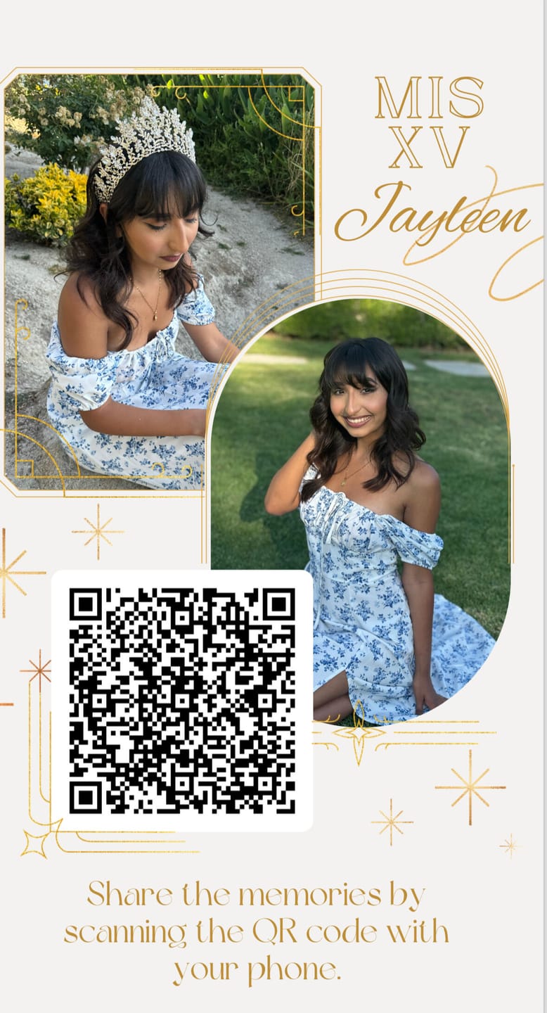 Customer photo review of Event QR Code Gallery