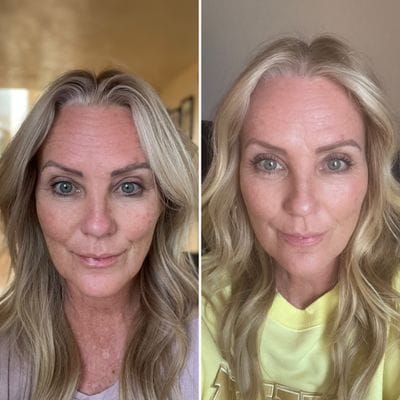 Customer photo review of LuminaLux Rejuvenate - 4 Color LED Mask