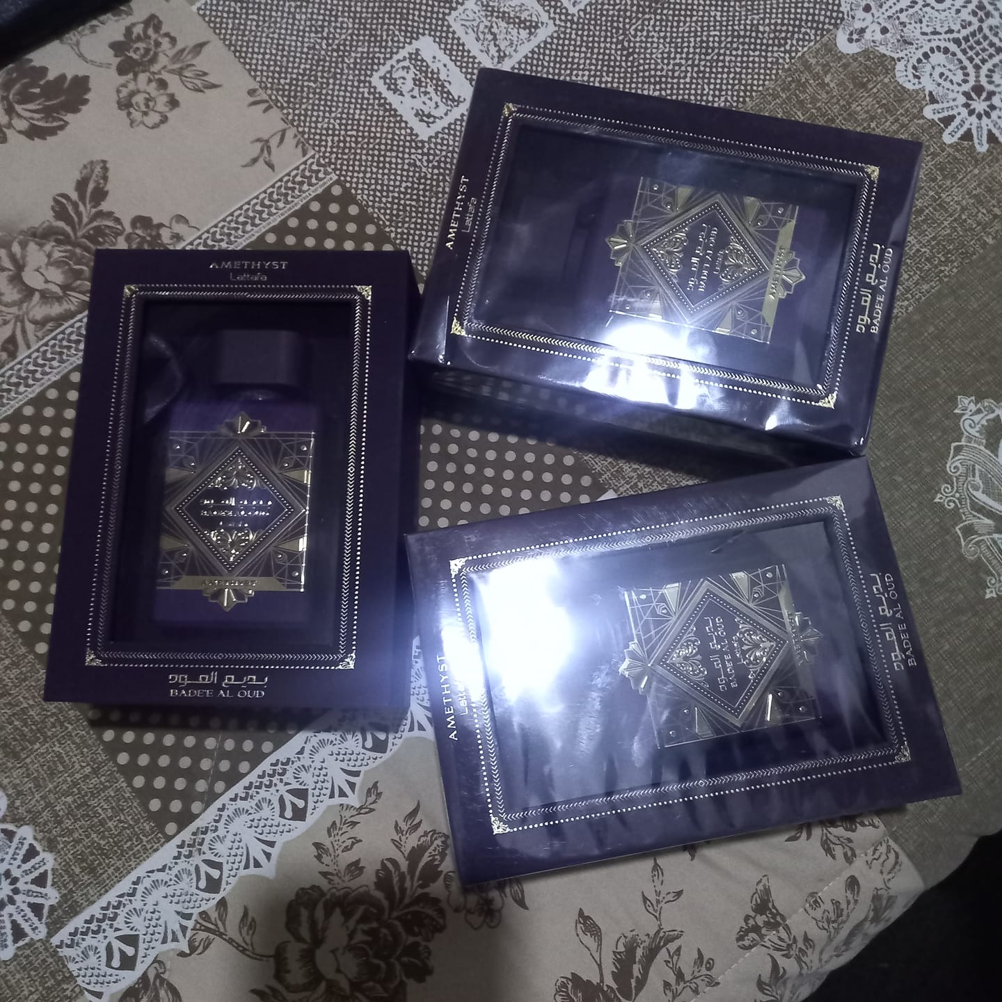 Customer photo review of Bade'e Al Oud Amethyst Lattafa Perfumes