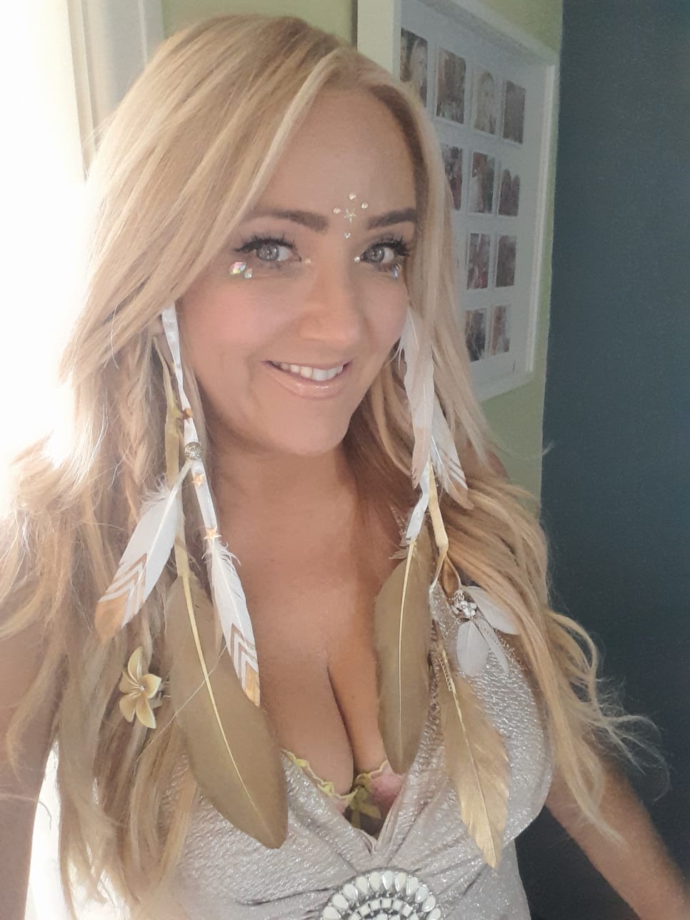 Customer photo review of Stranded 16" Lace Clip-in Human Hair Extension (140g) #10/613 Camelia