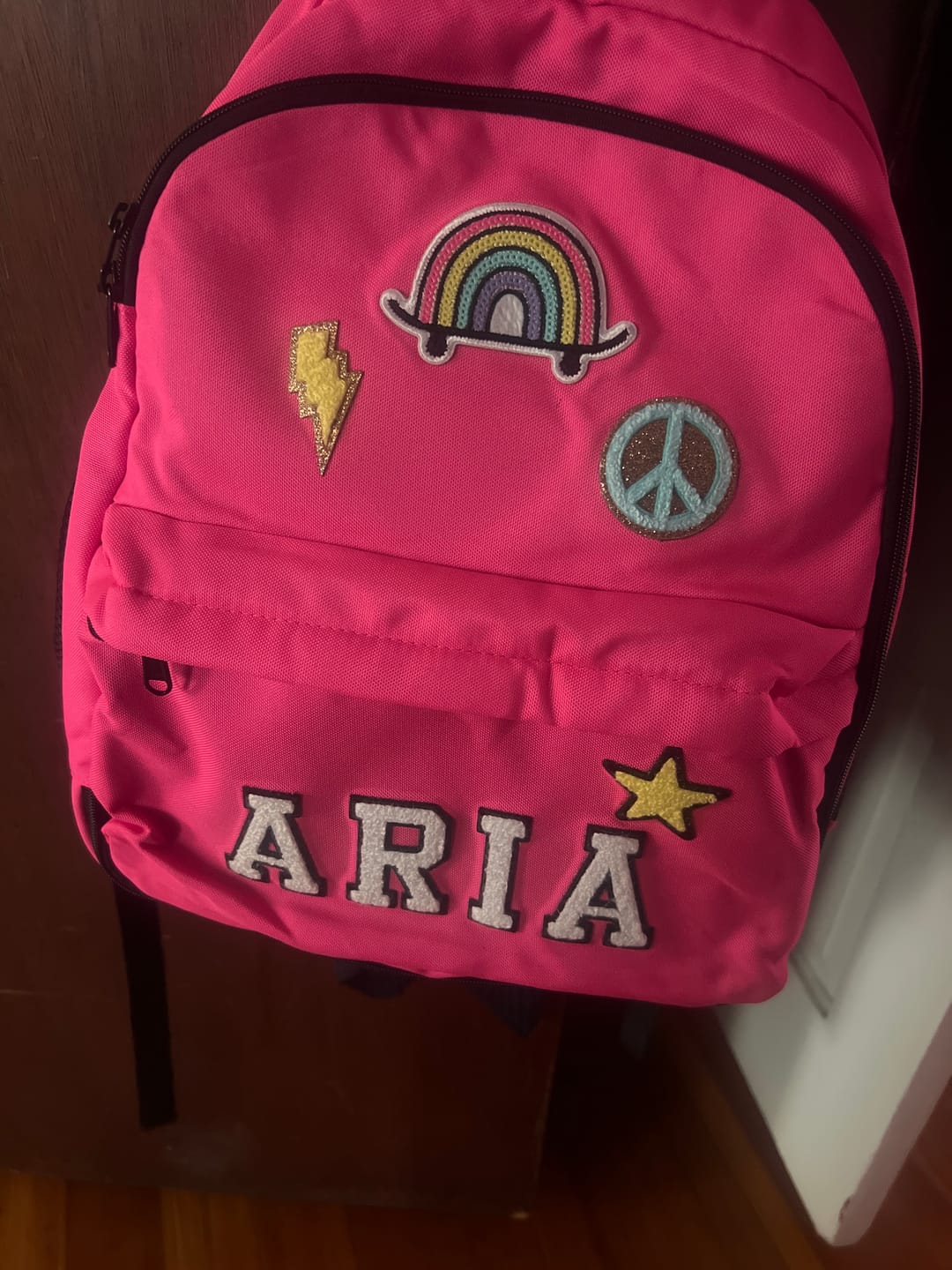 Customer photo review of Recycled Backpack