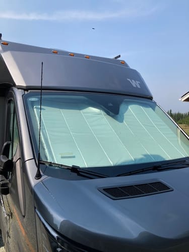 Customer photo review of Transit Ekko - Windshield Shade
