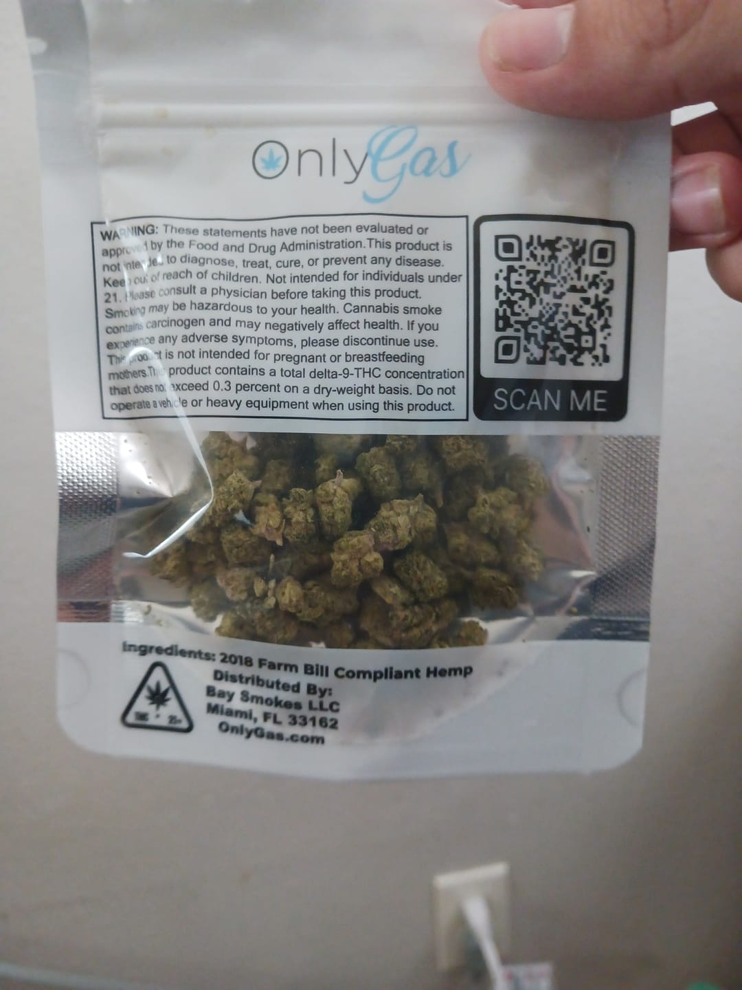 Customer photo review of THCa Indoor Smalls
