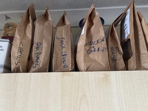 Customer photo review of Pooch's Handmade Dog Treats