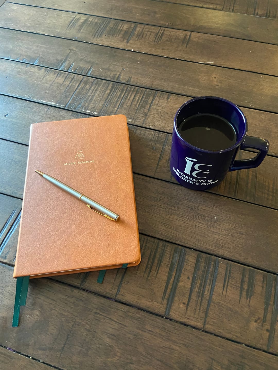 Customer photo review of Monk Manual™ 90-Day Planner