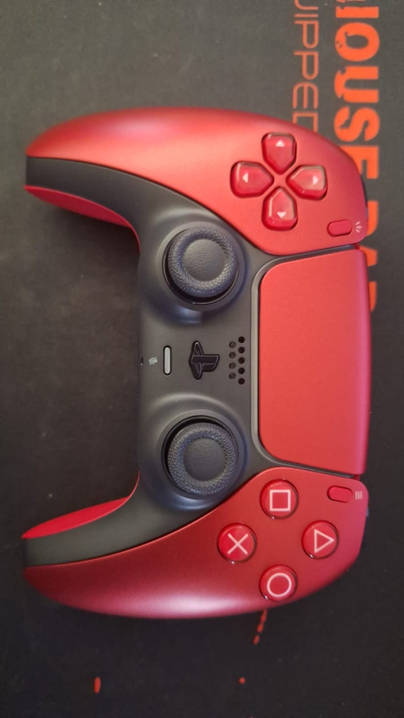 Customer photo review of PlayStation 5 (PS5) DualSense Wireless Controller - Volcanic Red