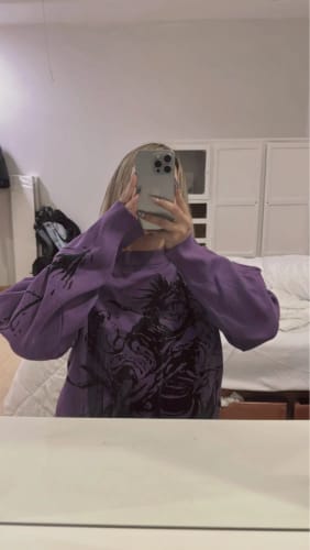 Customer photo review of Choso Blood Manipulation Loose Knit Sweater