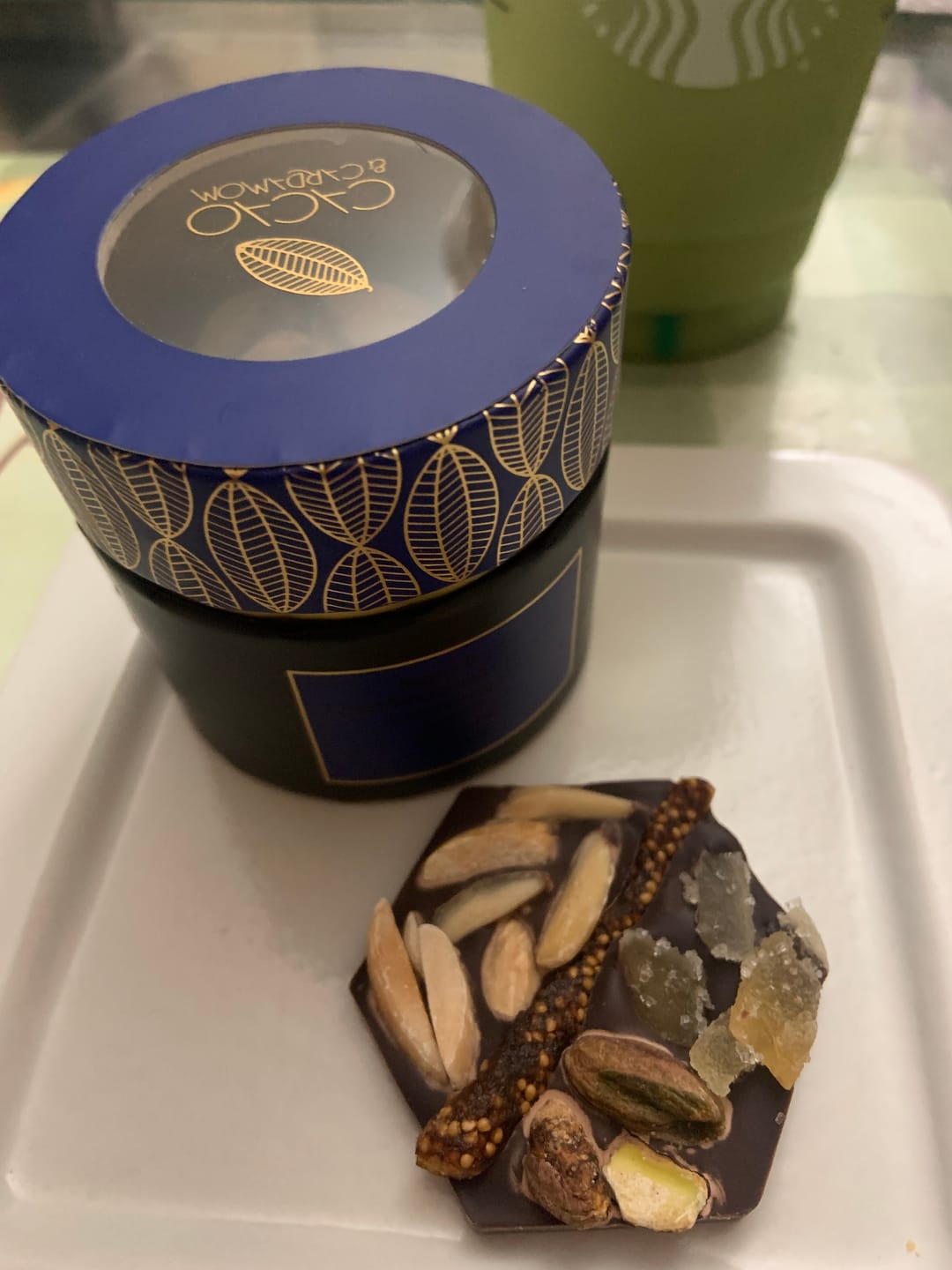 Customer photo review of 72% Venezuelan Mendiants