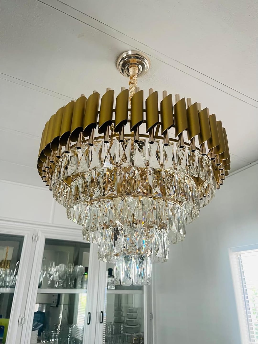 Customer photo review of Lustre cristal ANDALUS GOLD