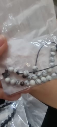 Customer photo review of Cross Bracelet
