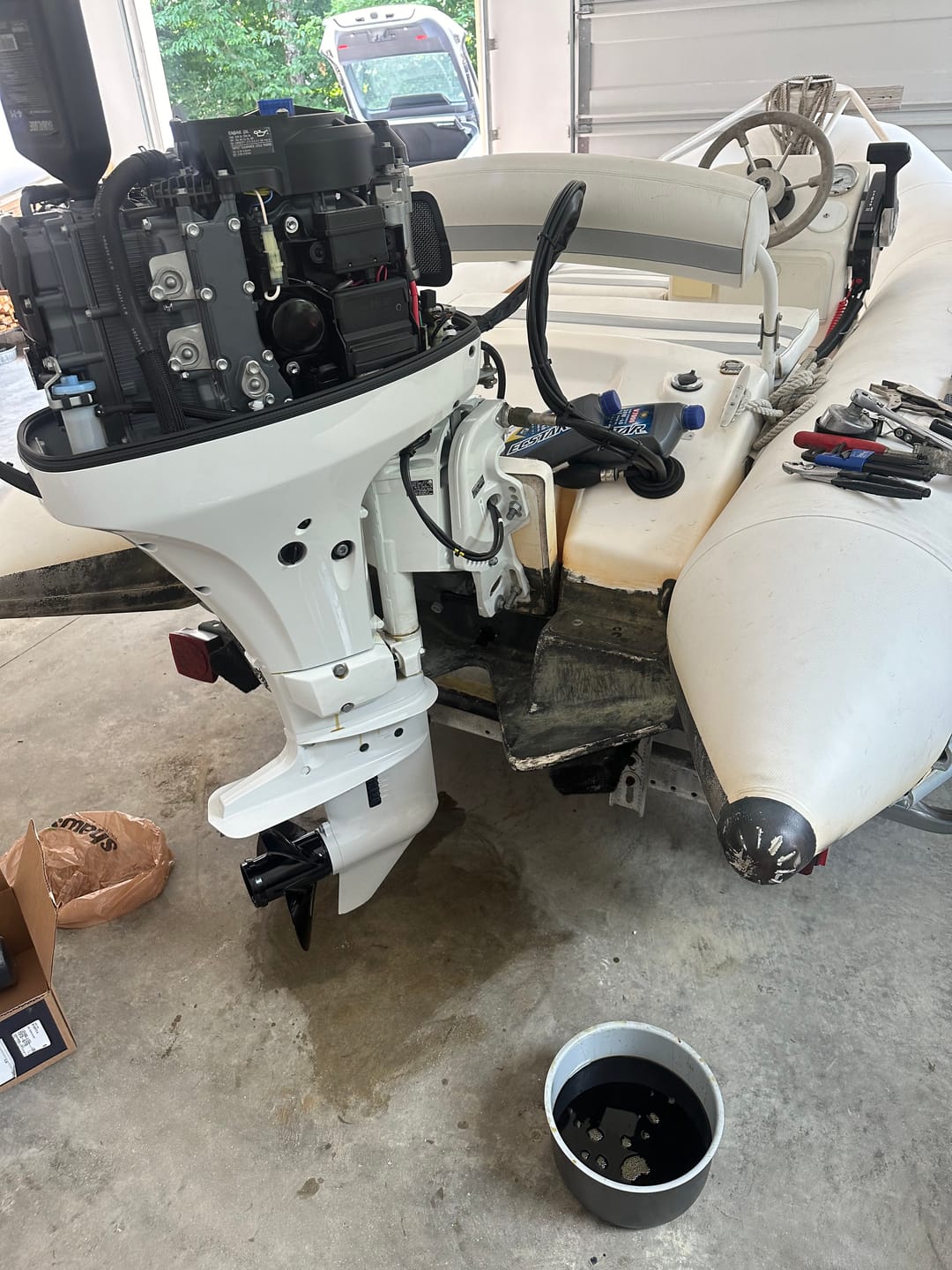 Customer photo review of Suzuki ALUMINUM Genuine Propeller DF40A/50A/60A