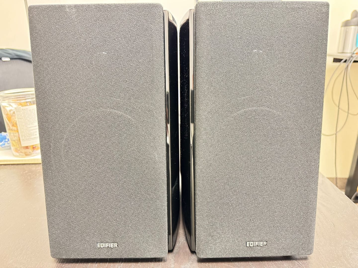 Customer photo review of R2000DB Powered Bluetooth Bookshelf Speakers