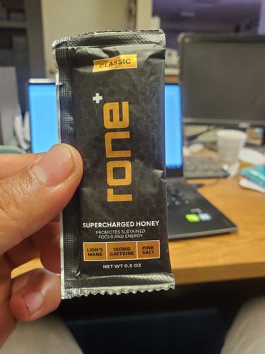Customer photo review of (15-Pack) SuperCharged Honey Packets