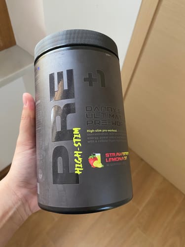 Customer photo review of +1© Danny's Ultimate Pre Workout High-stim (520g)