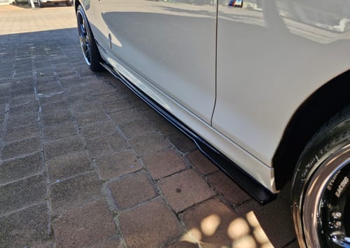 Customer photo review of EVO-1 Side Splitter/ Skirts for BMW 2 Series F22/23 14-20